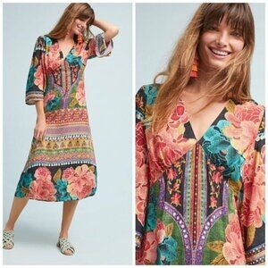 Anthropologie Farm Rio Rosario Maxi Dress